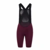 Women LUXE Bib Shorts - Black Cherry