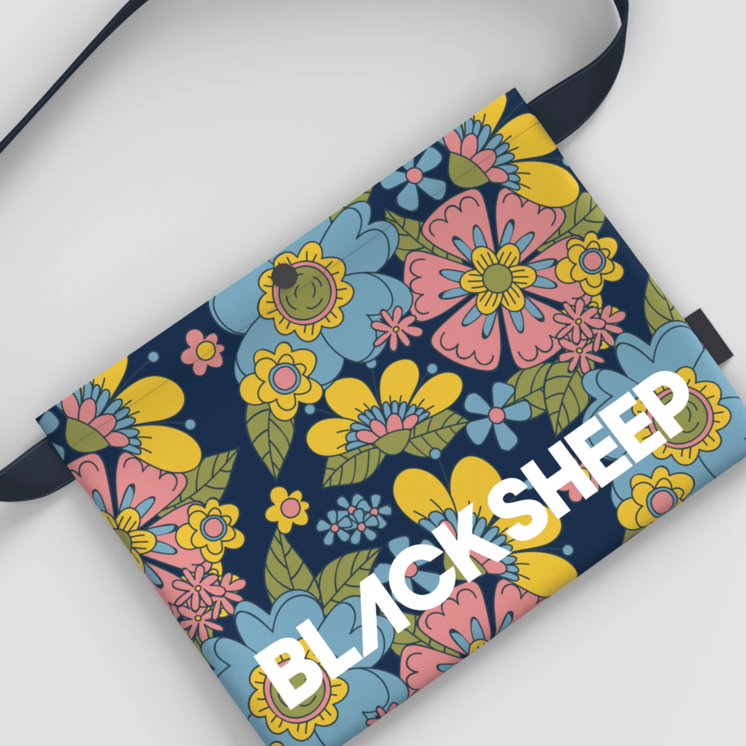 Black Sheep Musette - Midnight Floral 1 Black Sheep Musette - Midnight Floral