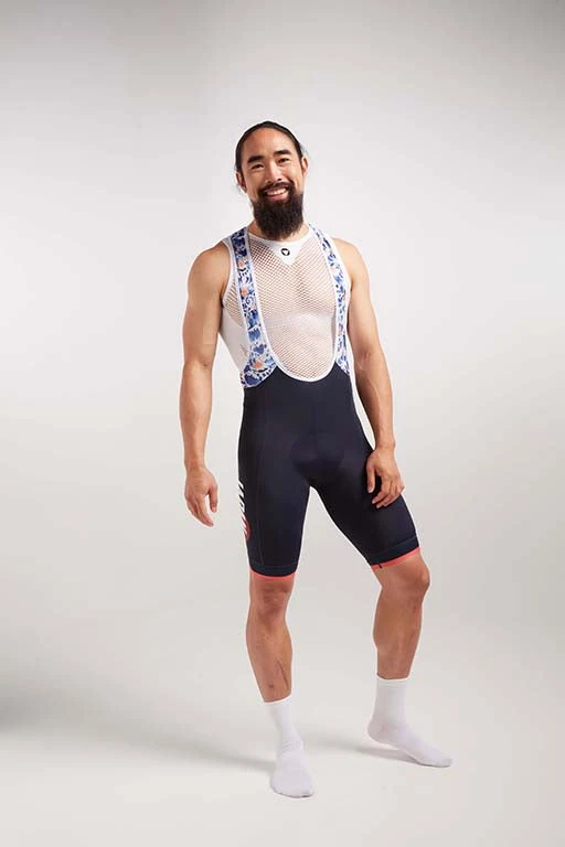 Sakura Blue Essentials TEAM LTD Men's Bib 2 Sakura Blue Essentials TEAM LTD Men's Bib – Image 2