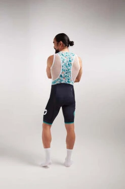 Sakura Green Essentials TEAM LTD Men's Bib 7 Sakura Green Essentials TEAM LTD Men's Bib -Vêtements De Sport 21.04.29 BSC LTDJAPAN TEAL BIB MALE 0012