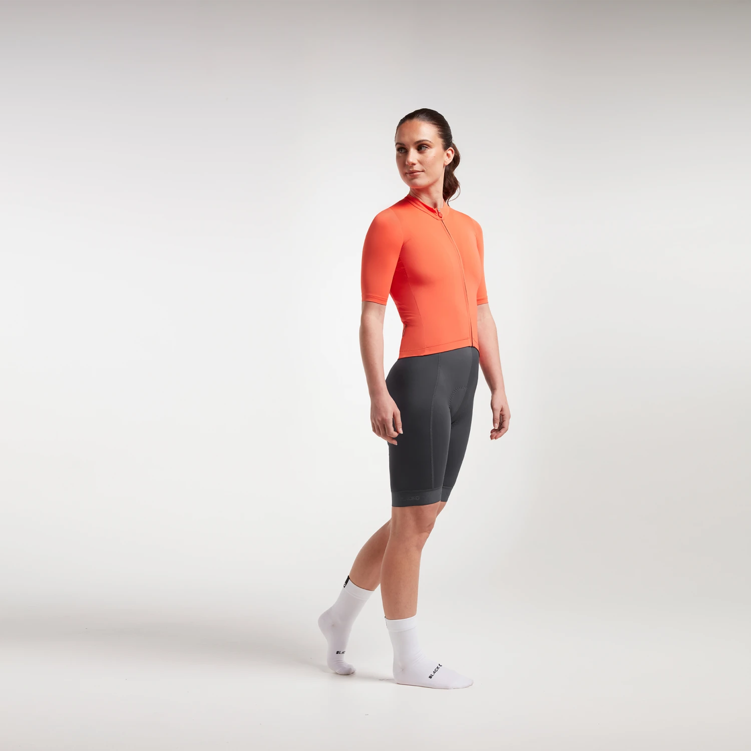 Mandarin Red Essentials TEAM Women's Jersey 2 Mandarin Red Essentials TEAM Women's Jersey – Image 2