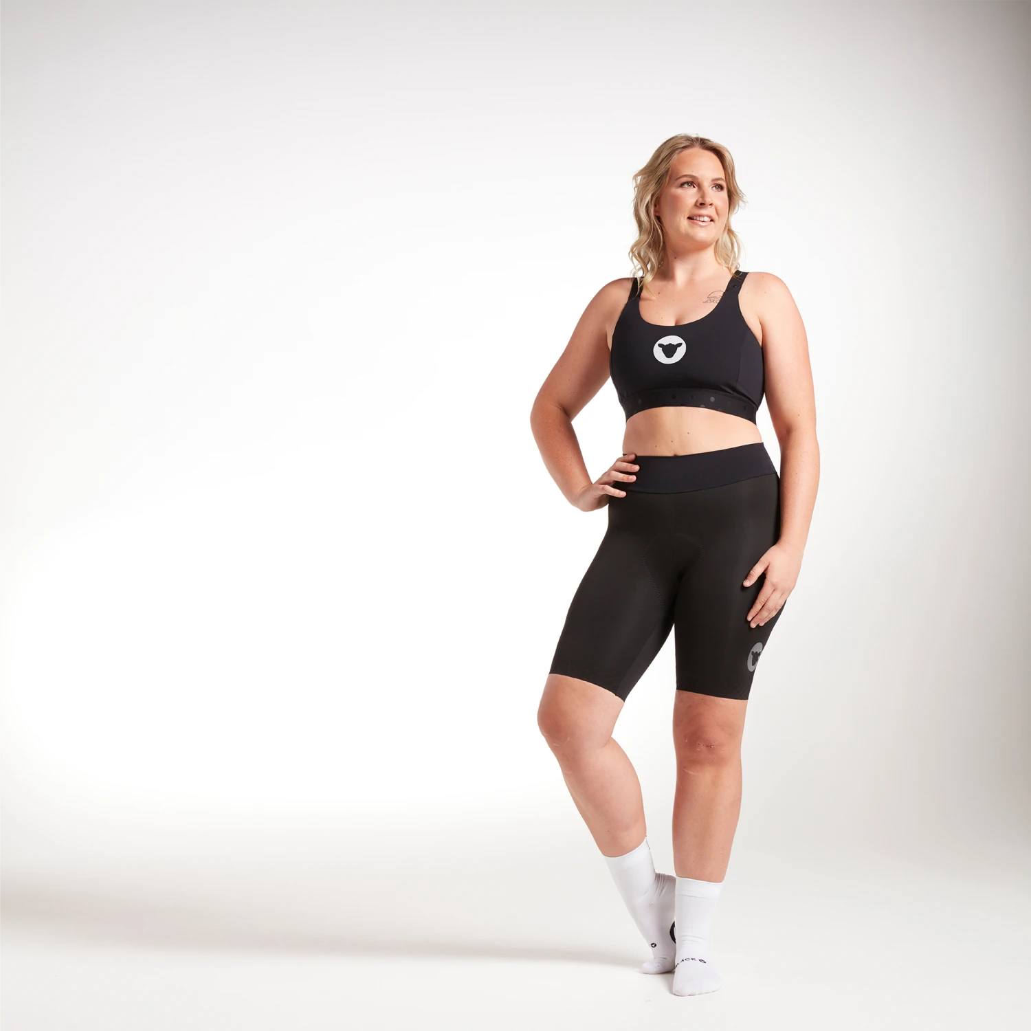 Black WMN Integrated Women's Short 2 Black WMN Integrated Women's Short – Image 2