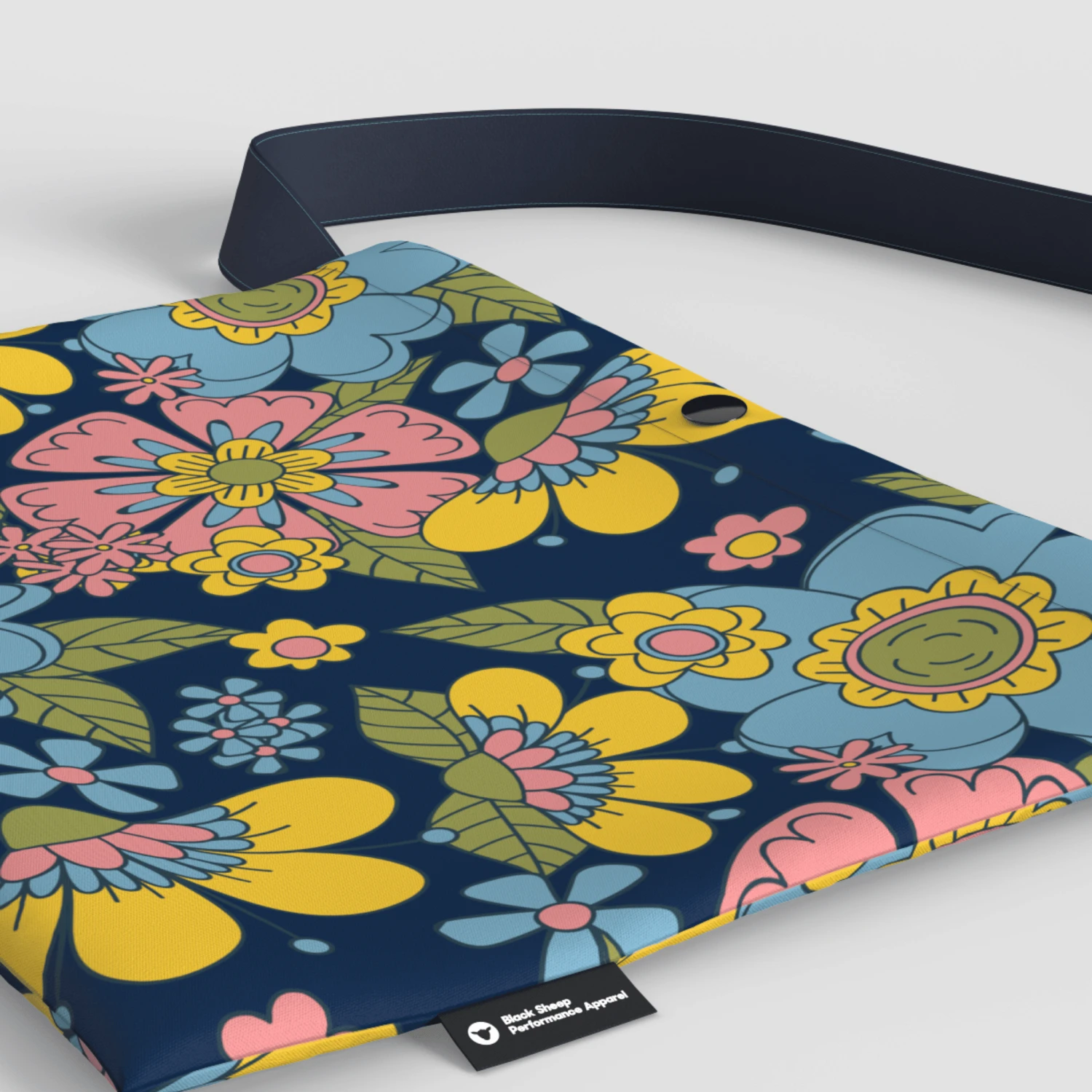 Black Sheep Musette - Midnight Floral 2 Black Sheep Musette - Midnight Floral – Image 2