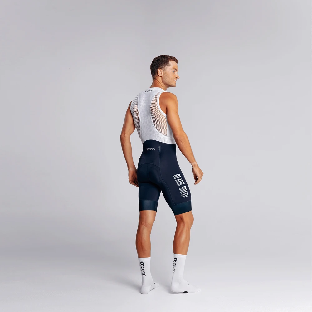 Men's Essentials TEAM Bib 2.0 - Navy Reflect 2 Men's Essentials TEAM Bib 2.0 - Navy Reflect – Image 2