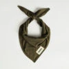 #TRIANGLE SCARF OLIVE