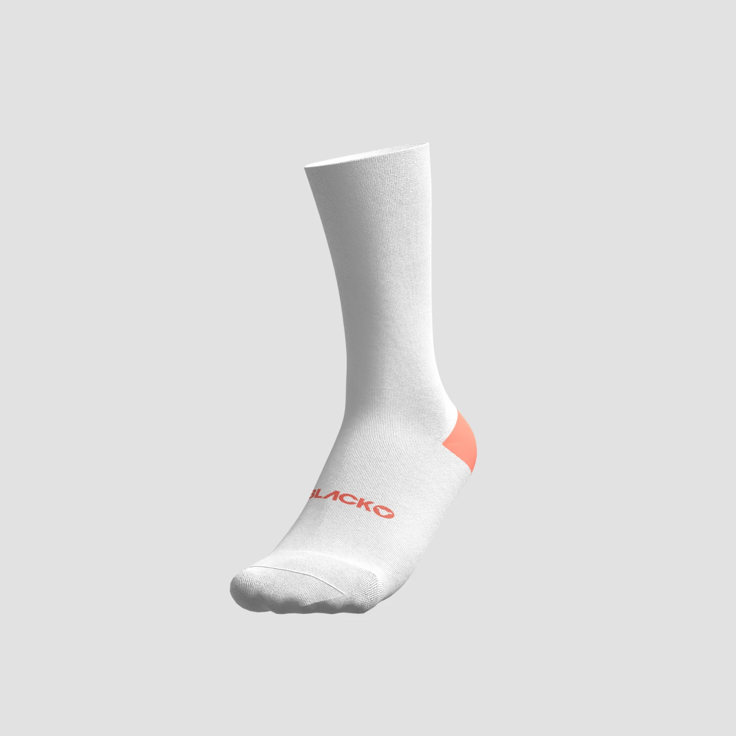 Essentials Crew Socks - Coral 2 Essentials Crew Socks - Coral – Image 2