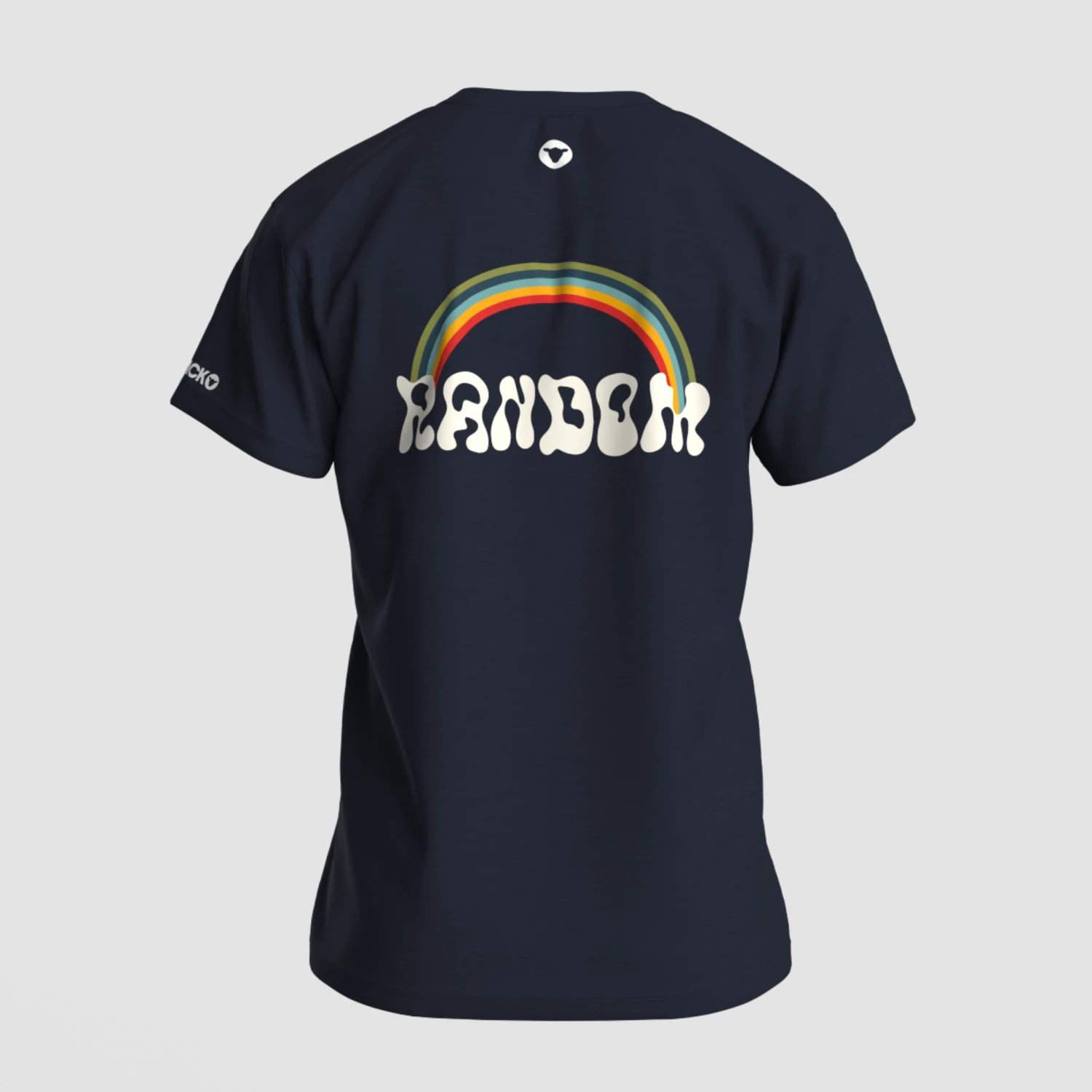 Inactivewear Crew Tee - Midnight Floral 4 Inactivewear Crew Tee - Midnight Floral – Image 4