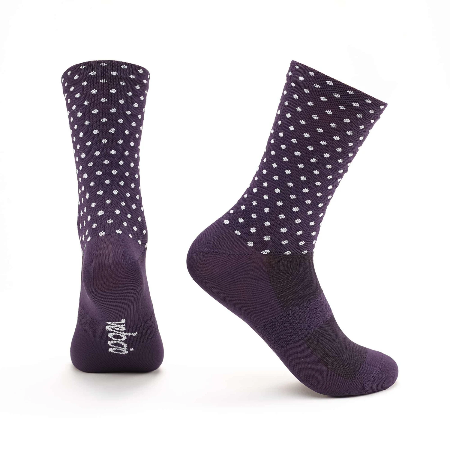 Black Cherry Grid Dot Signature Sock 1 Black Cherry Grid Dot Signature Sock
