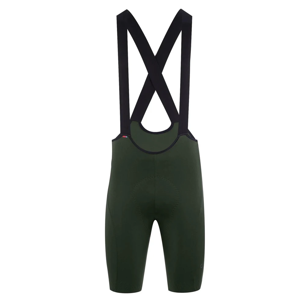 Men LUXE Bib Shorts - Dark Olive 1 Men LUXE Bib Shorts - Dark Olive