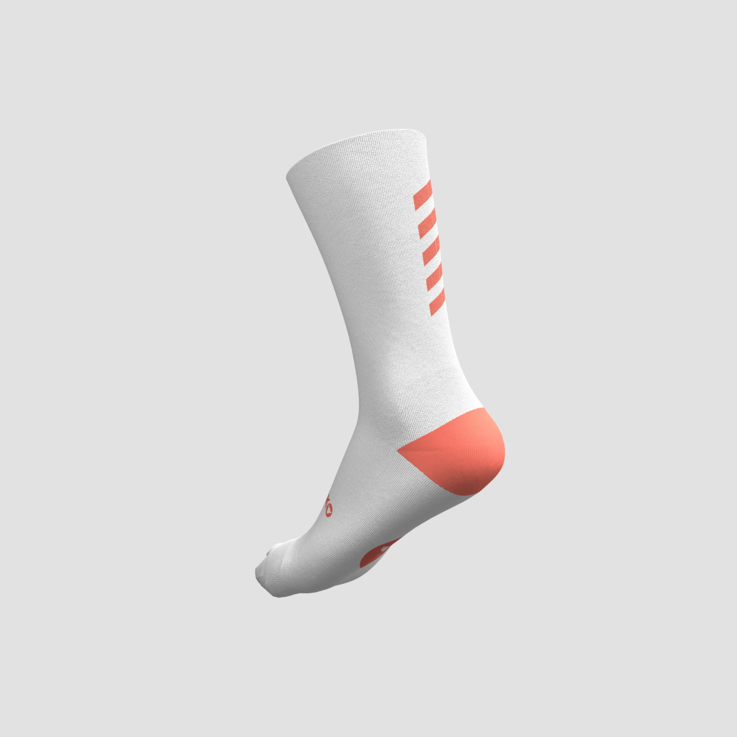 Essentials Crew Socks - Coral 3 Essentials Crew Socks - Coral – Image 3