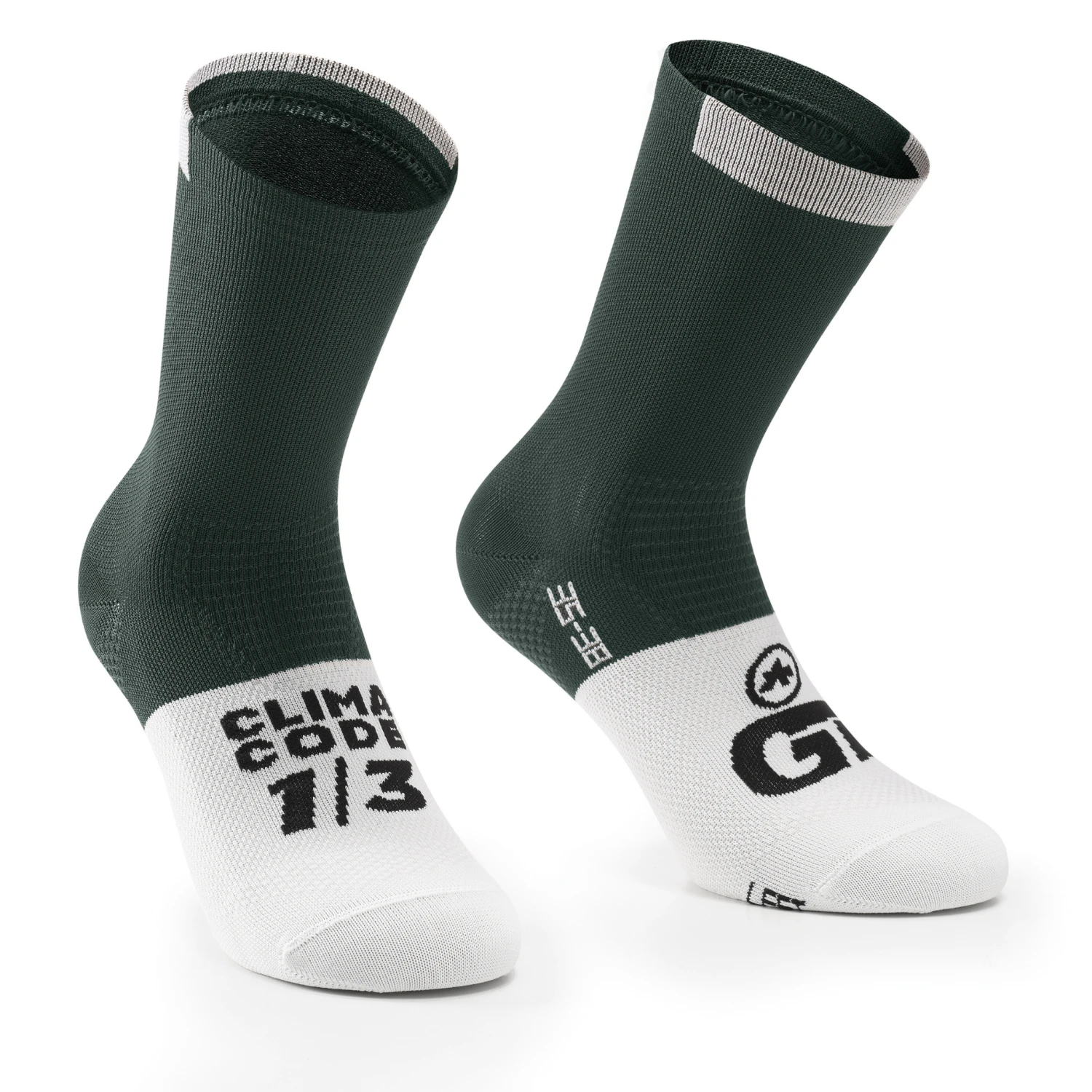Assos Schwarzwald Green GT Socks C2 1 Assos Schwarzwald Green GT Socks C2