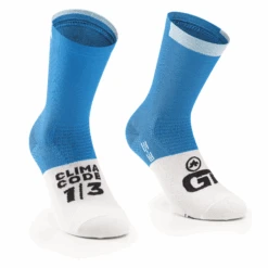 Assos Cyber Blue GT Socks C2