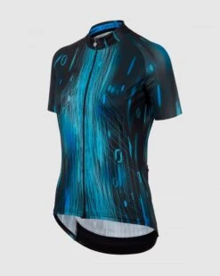 Assos Cyber Blue Drop Head UMA GT Women's Jersey C2 -Vêtements De Sport ASSOS 12.20.327.2L 14