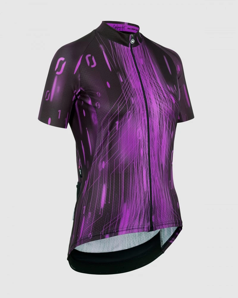 Assos Venus Violet Drop Head UMA GT Women's Jersey C2 2 Assos Venus Violet Drop Head UMA GT Women's Jersey C2 – Image 2