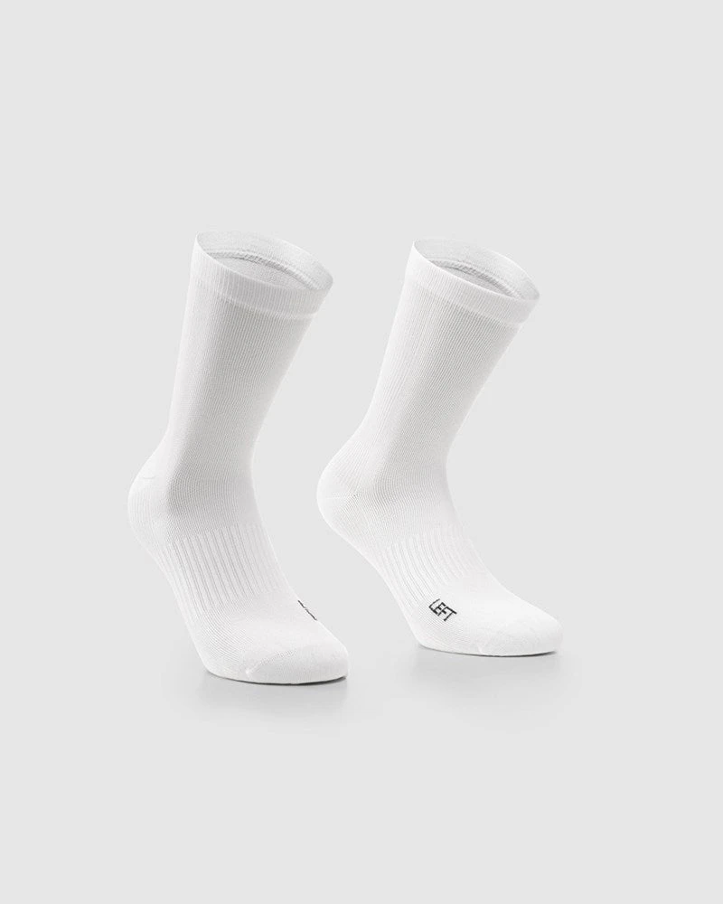 Assos Essence Socks High - Twin Pack Holy White 1 Assos Essence Socks High - Twin Pack Holy White