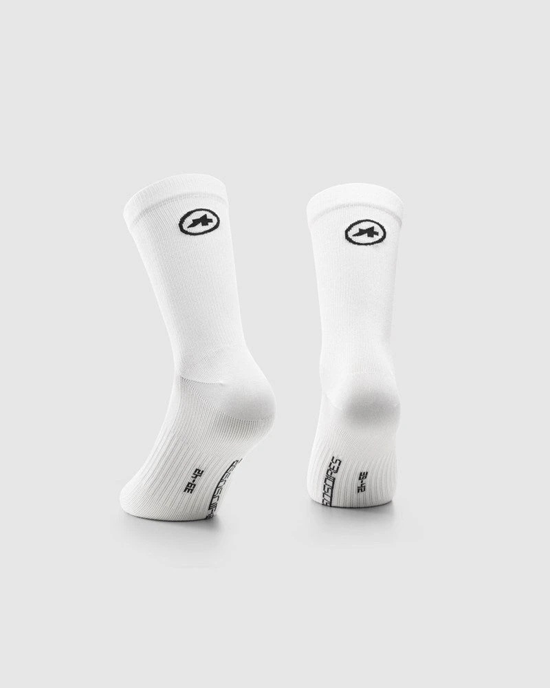 Assos Essence Socks High - Twin Pack Holy White 2 Assos Essence Socks High - Twin Pack Holy White – Image 2