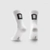 Assos Holy White Poker Socks 0