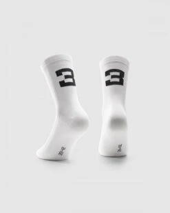 Assos Holy White Poker Socks 3