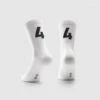 Assos Holy White Poker Socks 4