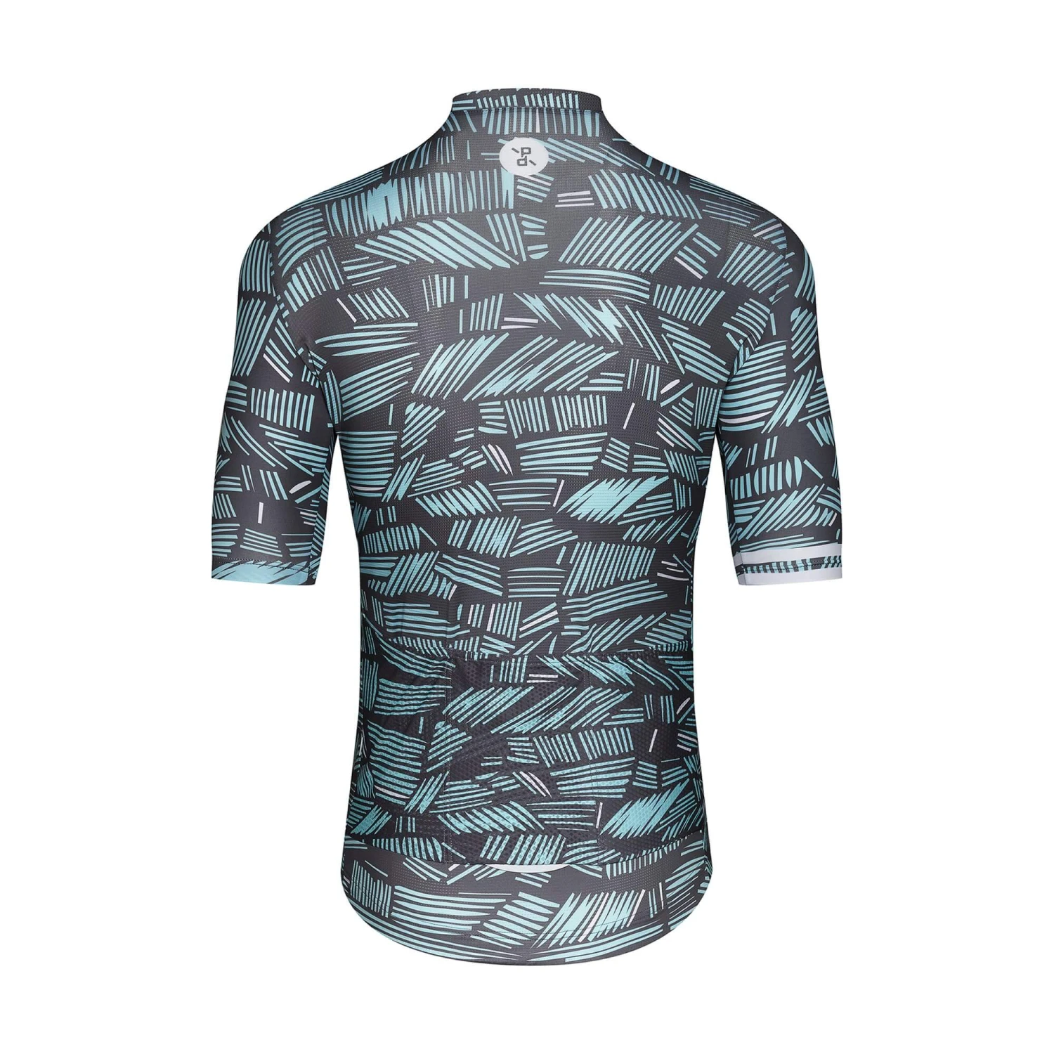 Grey Scribble Sprinteur Men's Jersey 2 Grey Scribble Sprinteur Men's Jersey – Image 2