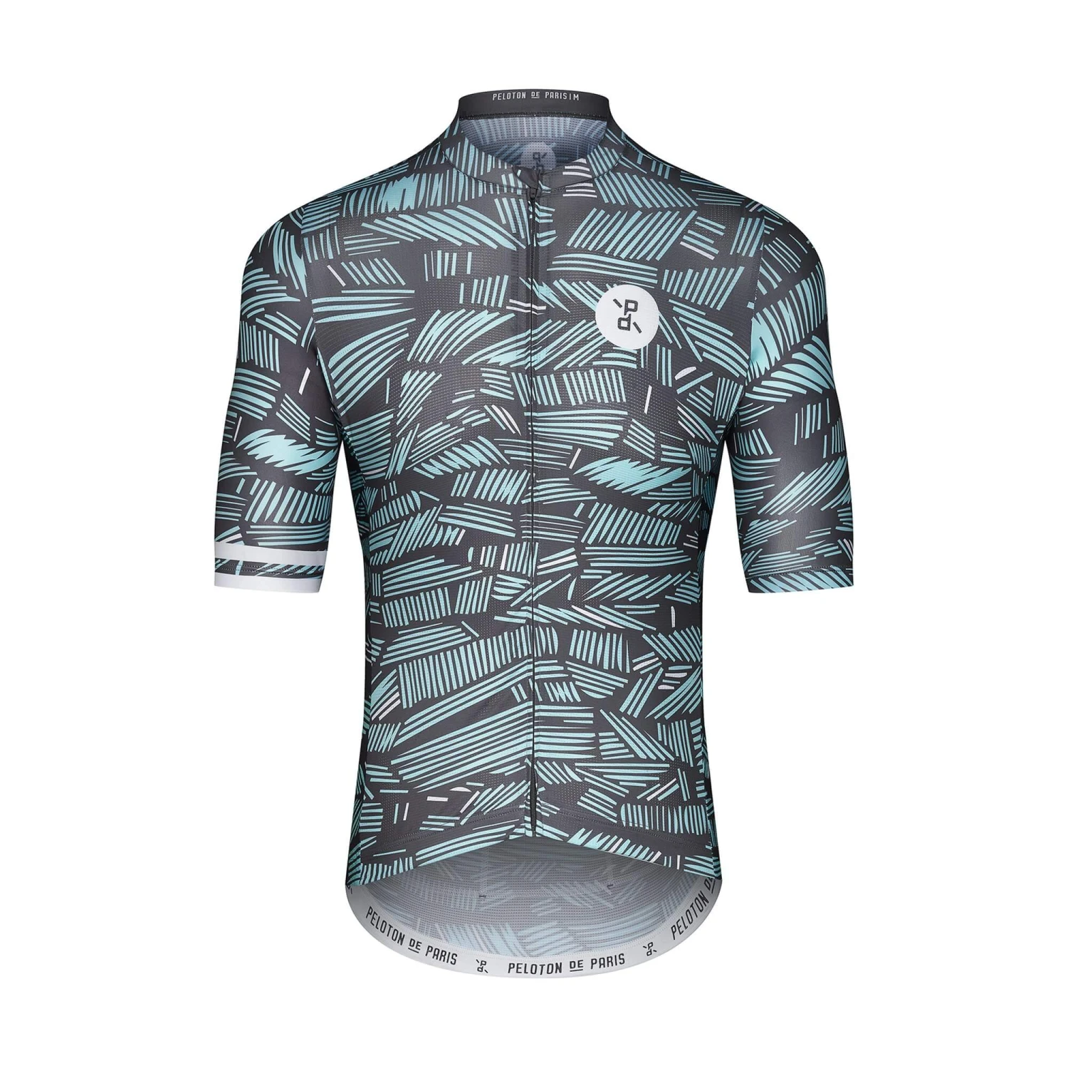 Grey Scribble Sprinteur Men's Jersey 1 Grey Scribble Sprinteur Men's Jersey
