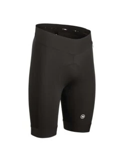 Assos Black Mille GT Men's Half Short -Vêtements De Sport Assos Mille GT Half Shorts Men Black CyclingShorts SideView VeloVeloSingapore