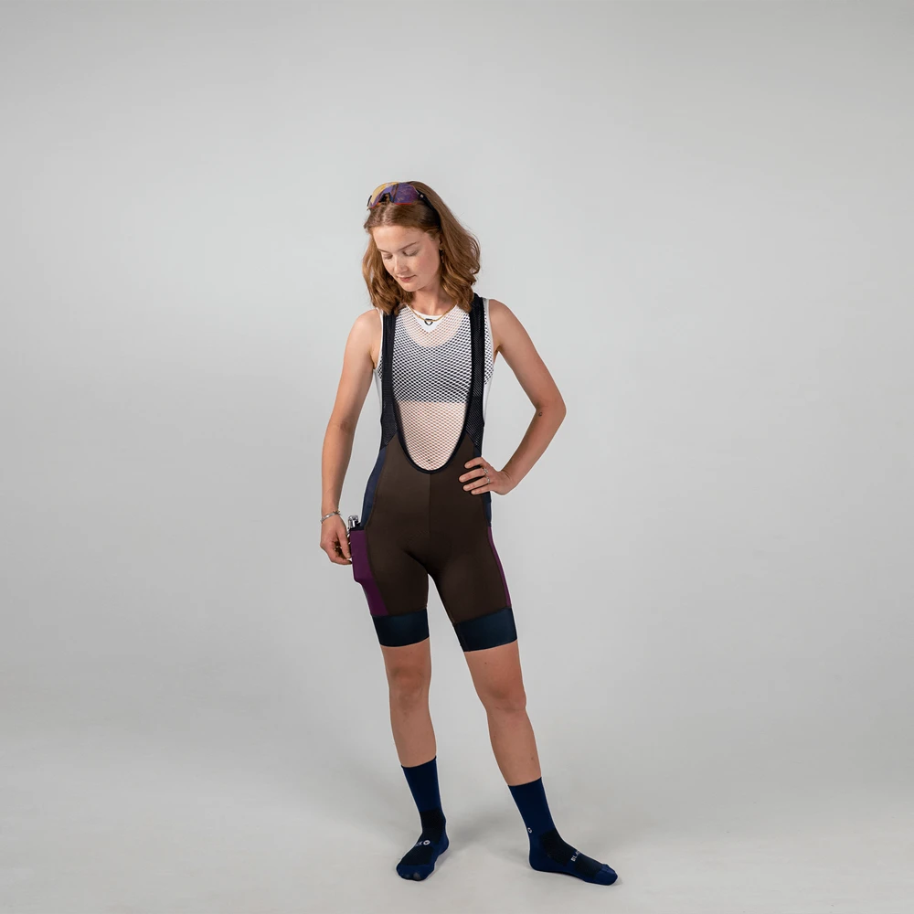 Women's ADV Cargo Bibs - Olive 2 Women's ADV Cargo Bibs - Olive – Image 2