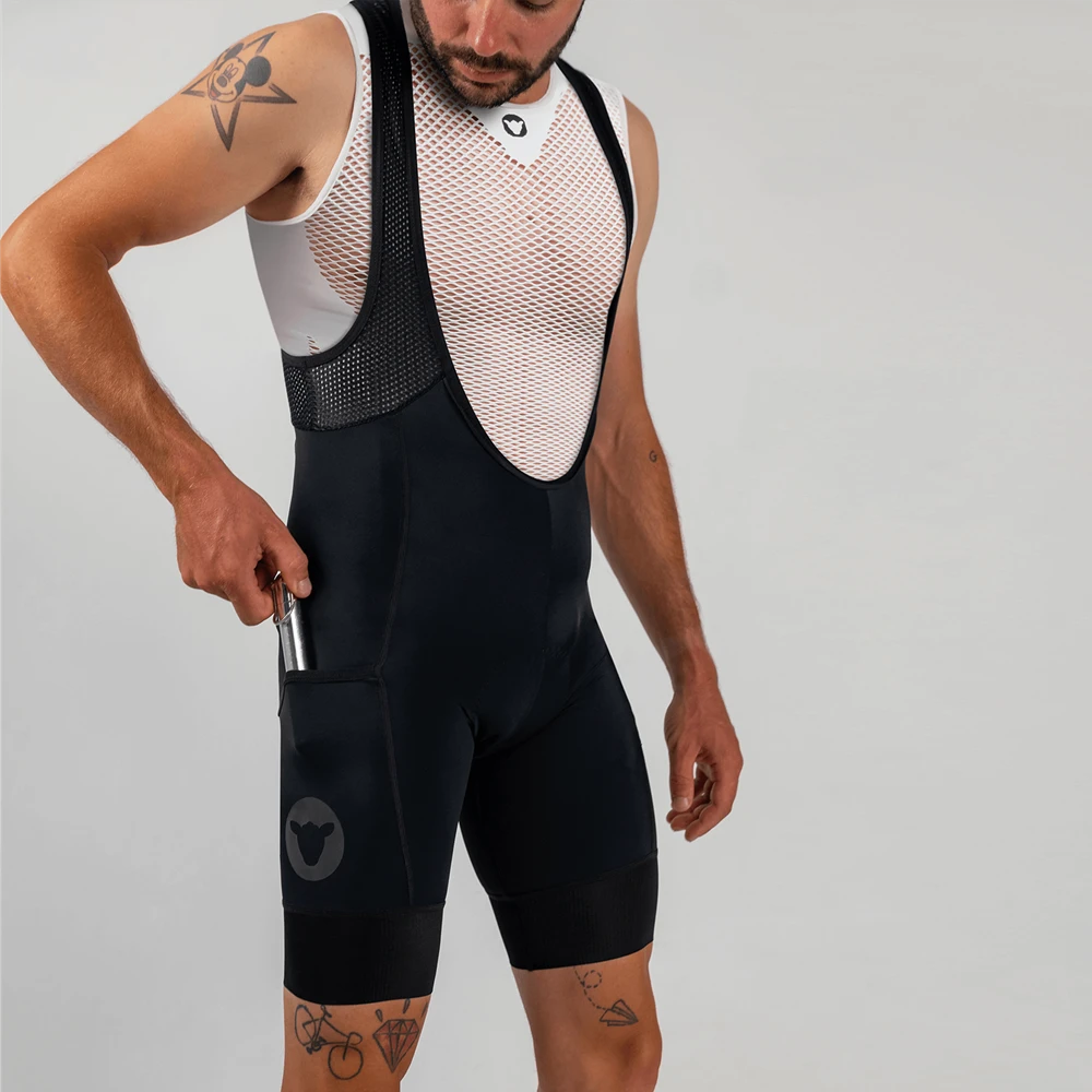 Men's ADV Cargo Bibs - Black 3 Men's ADV Cargo Bibs - Black – Image 3