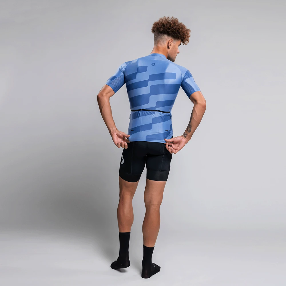 Men's Essentials TOUR Jersey 2.0 - Riviera 2 Men's Essentials TOUR Jersey 2.0 - Riviera – Image 2