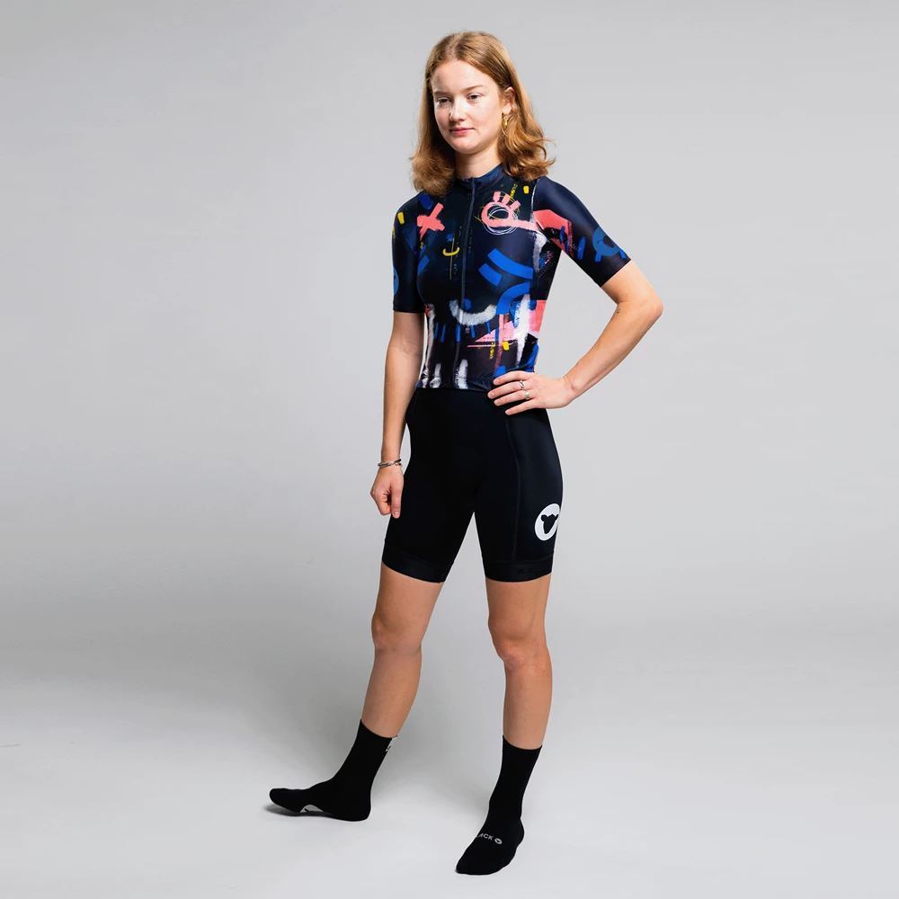 Women's Essentials TEAM Jersey - Make Art 2 Women's Essentials TEAM Jersey - Make Art – Image 2