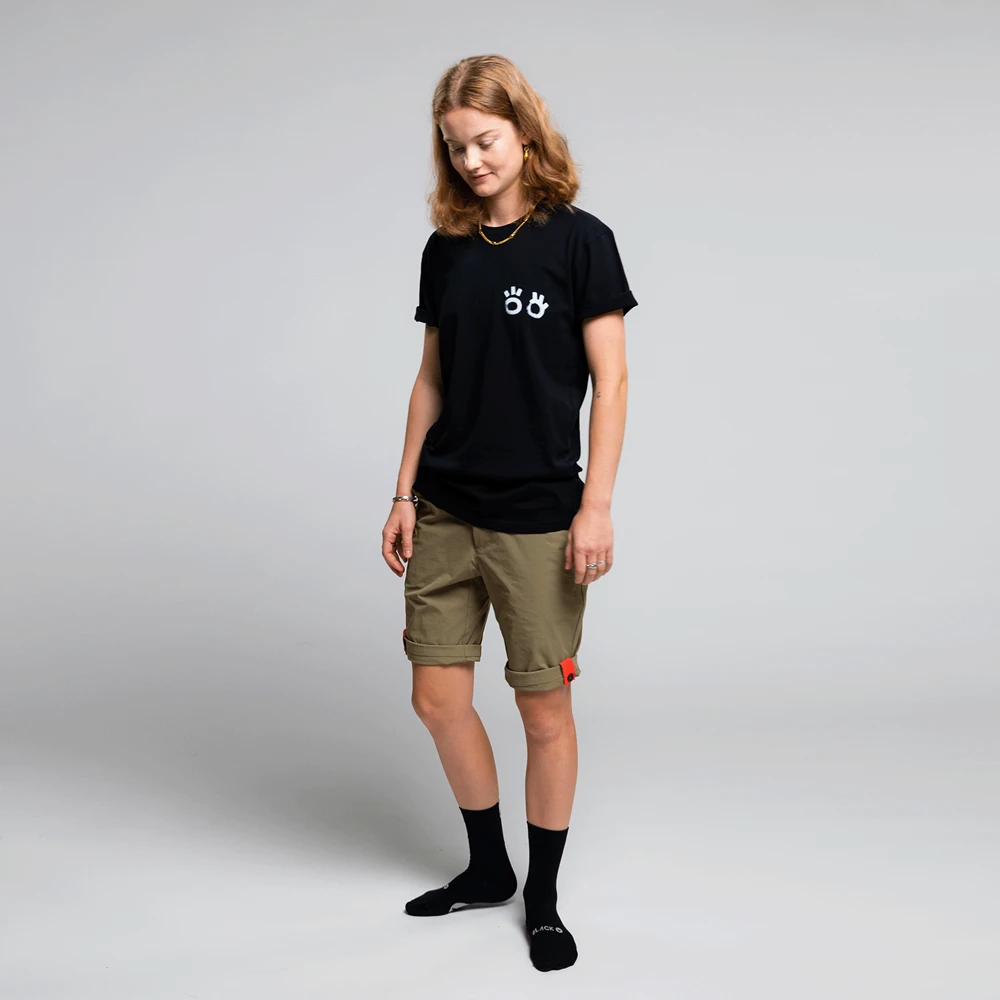 Unisex Inactivewear Crew Tee - Maxime Black 1 Unisex Inactivewear Crew Tee - Maxime Black