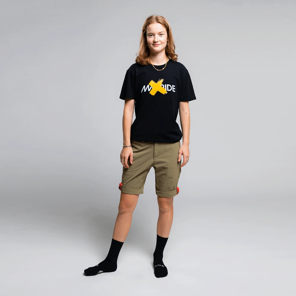 Unisex Inactivewear Crew Tee - Man Ride Black 3 Unisex Inactivewear Crew Tee - Man Ride Black – Image 3