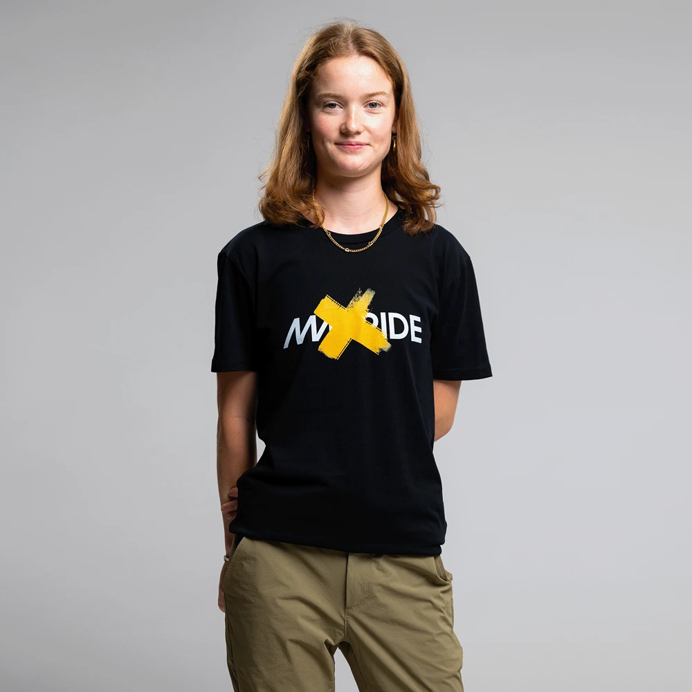 Unisex Inactivewear Crew Tee - Man Ride Black 2 Unisex Inactivewear Crew Tee - Man Ride Black – Image 2