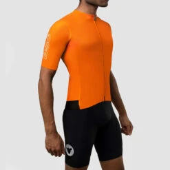 Orange Racing Climbers Men's Jersey -Vêtements De Sport BSC RACING ClimbersOrange3