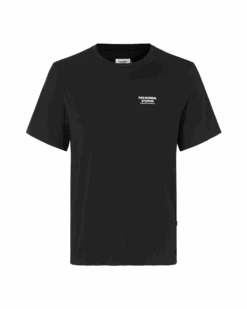 Black Balance Short Sleeve Men's Top