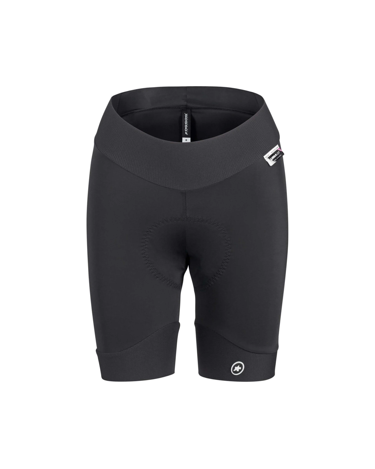 Assos Black Uma GT Evo Women's Half Short 1 Assos Black Uma GT Evo Women's Half Short