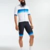White Blue Stripe Essentials TOUR Men's Jersey