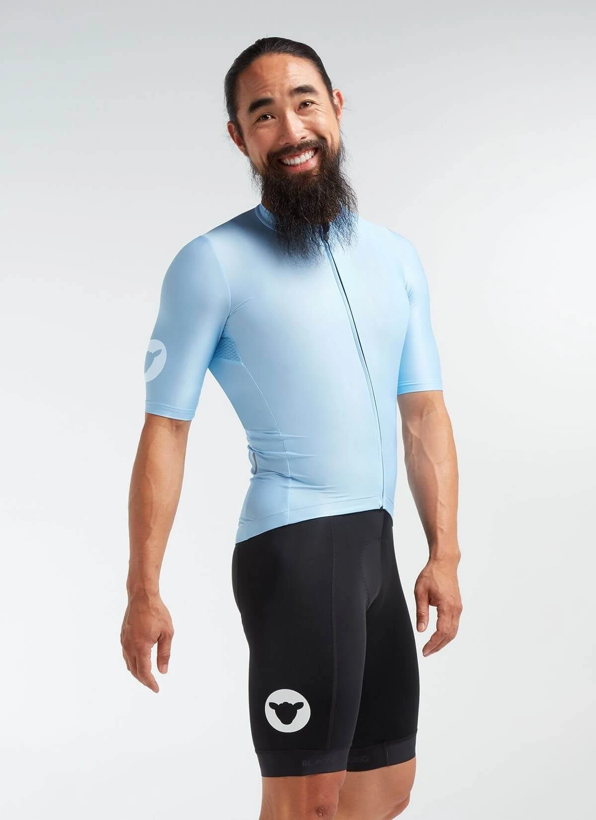 Vista Blue Essentials TEAM Men's Jersey 2 Vista Blue Essentials TEAM Men's Jersey – Image 2