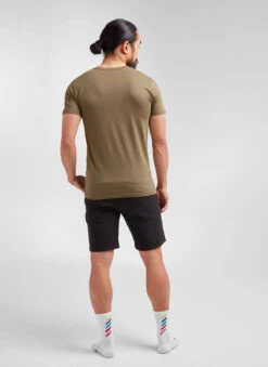 Signature Khaki Men's Crew Tee 7 Signature Khaki Men's Crew Tee -Vêtements De Sport C Back 20.09.03 BSC CASUAL CREW GREEN TEE SS 0005