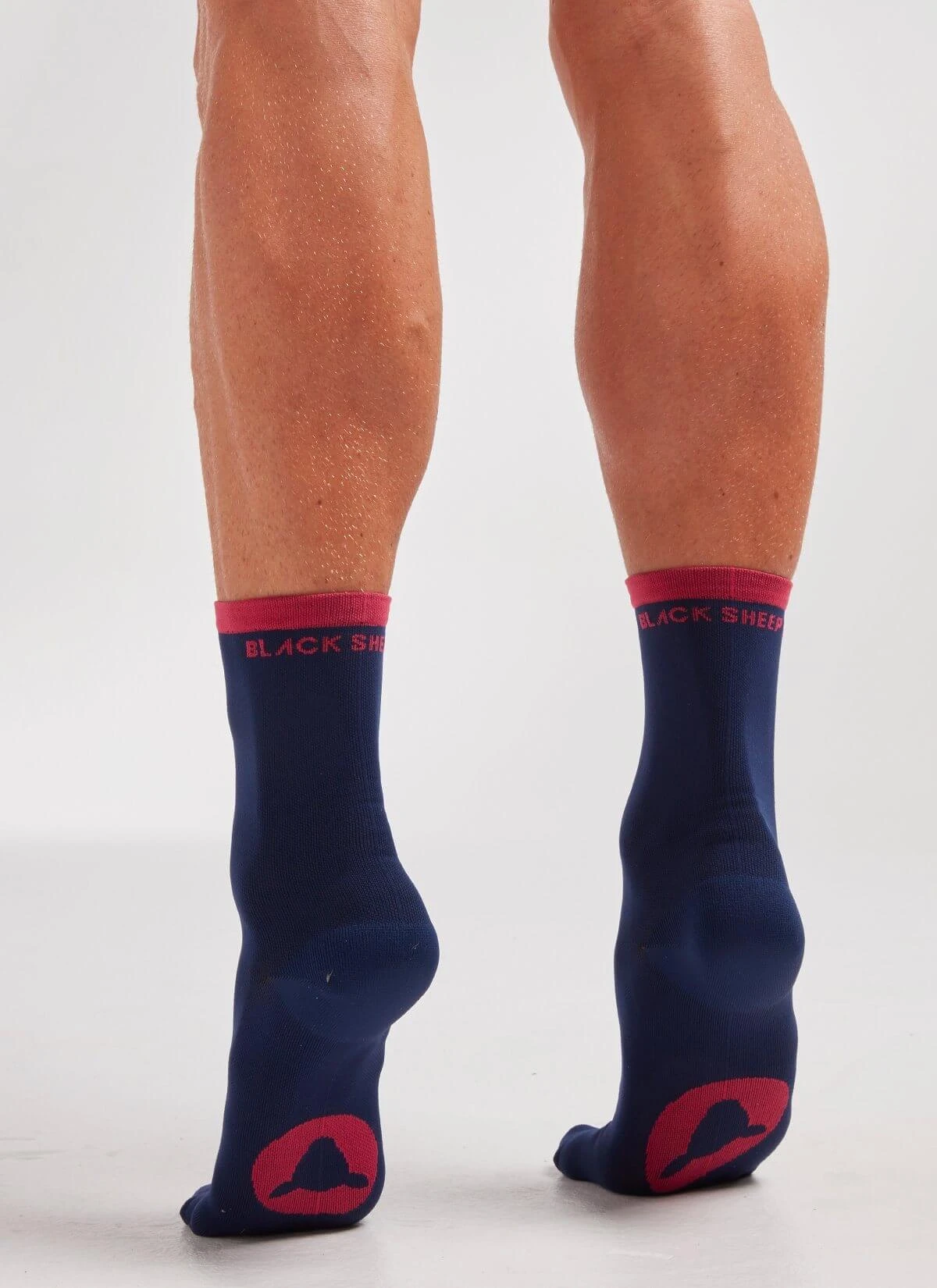 Pink Stripe Perfect Crew Socks 2 Pink Stripe Perfect Crew Socks – Image 2