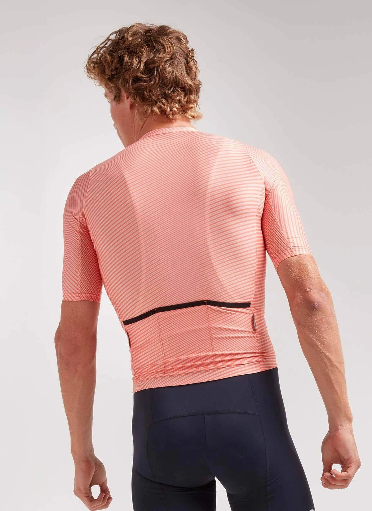 Coral Moire Essentials TEAM Men's Jersey – Image 2