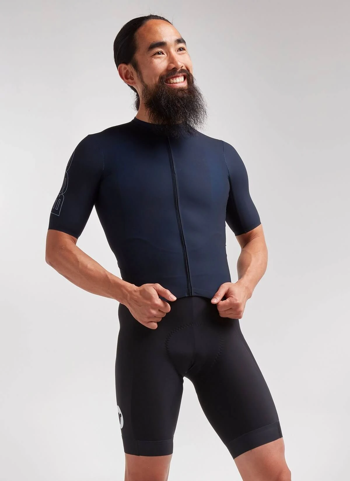 Navy Blue Racing Climber Men's Jersey 5 Navy Blue Racing Climber Men's Jersey – Image 5