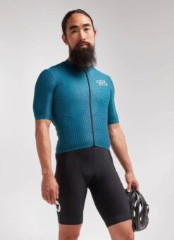 Teal Slash Aero Racing Men's Jersey 7 Teal Slash Aero Racing Men's Jersey -Vêtements De Sport C Front 20.09.02 BSC RACING JERSEY TEAL SS 0004