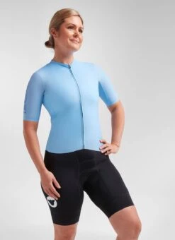 Light Blue WMN Climbers Women's Jersey -Vêtements De Sport C Front 20.09.02 BSC WMN CLIMBER JERSEY LIGHTBLUE SS 0005