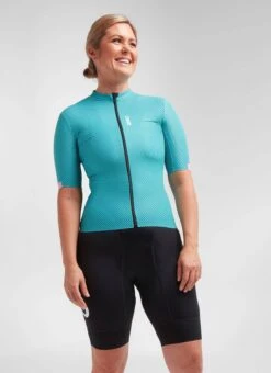 Teal Lines LuxLite WMN Women's Jersey 7 Teal Lines LuxLite WMN Women's Jersey -Vêtements De Sport C Front 20.09.02 BSC WMN F TEAL JERSEY SS 0001 9e33b2ed 4b10 46df a7fa 5db8a32b35d1