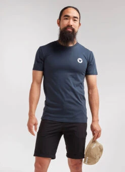 Navy Logo Men's Crew Tee