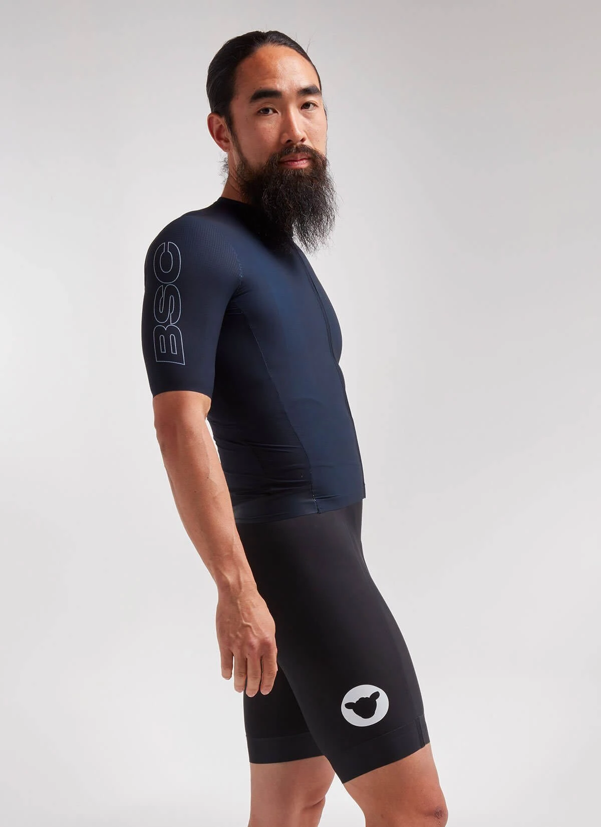 Navy Blue Racing Climber Men's Jersey 3 Navy Blue Racing Climber Men's Jersey – Image 3