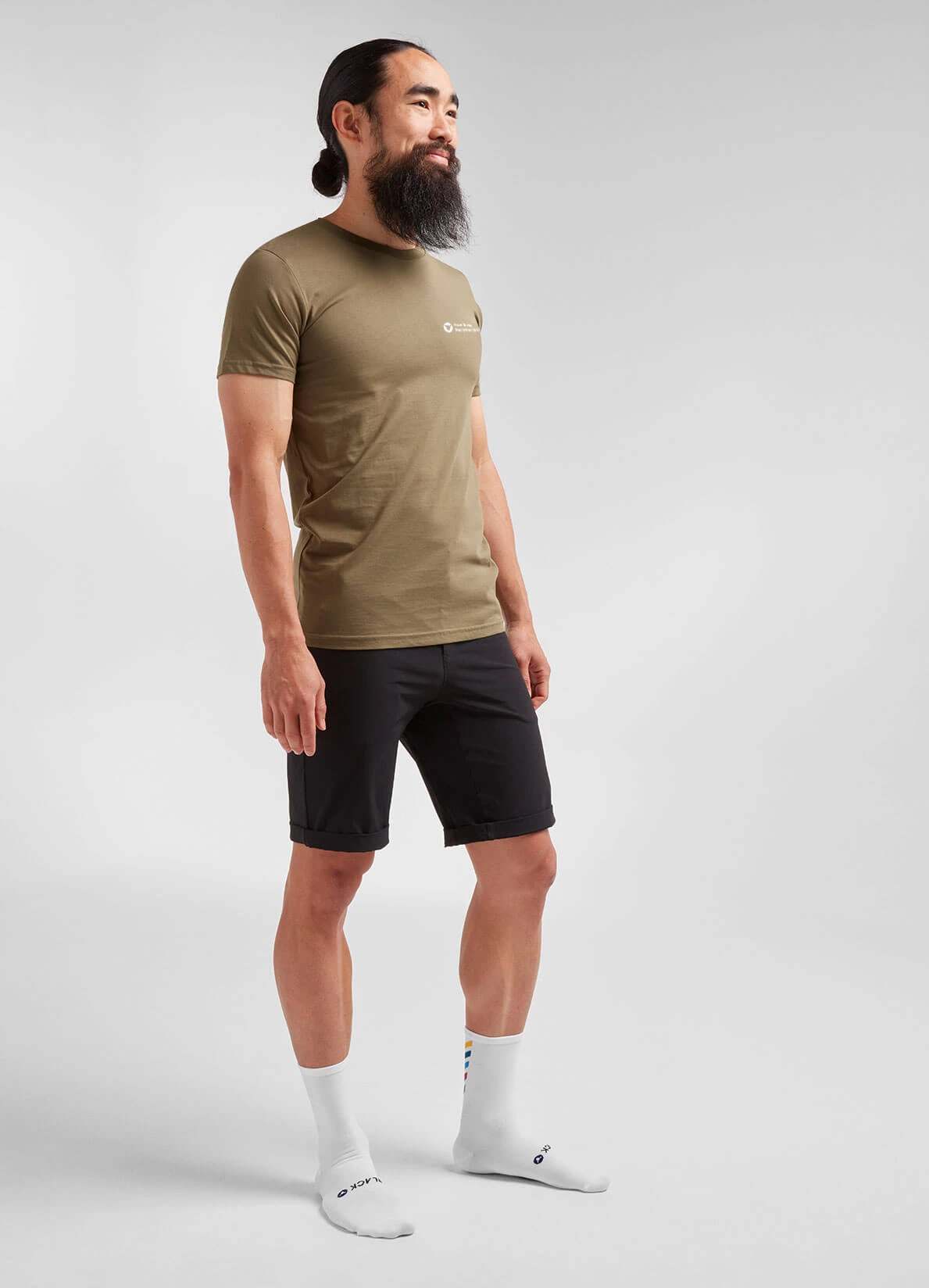 Signature Khaki Men's Crew Tee 2 Signature Khaki Men's Crew Tee – Image 2