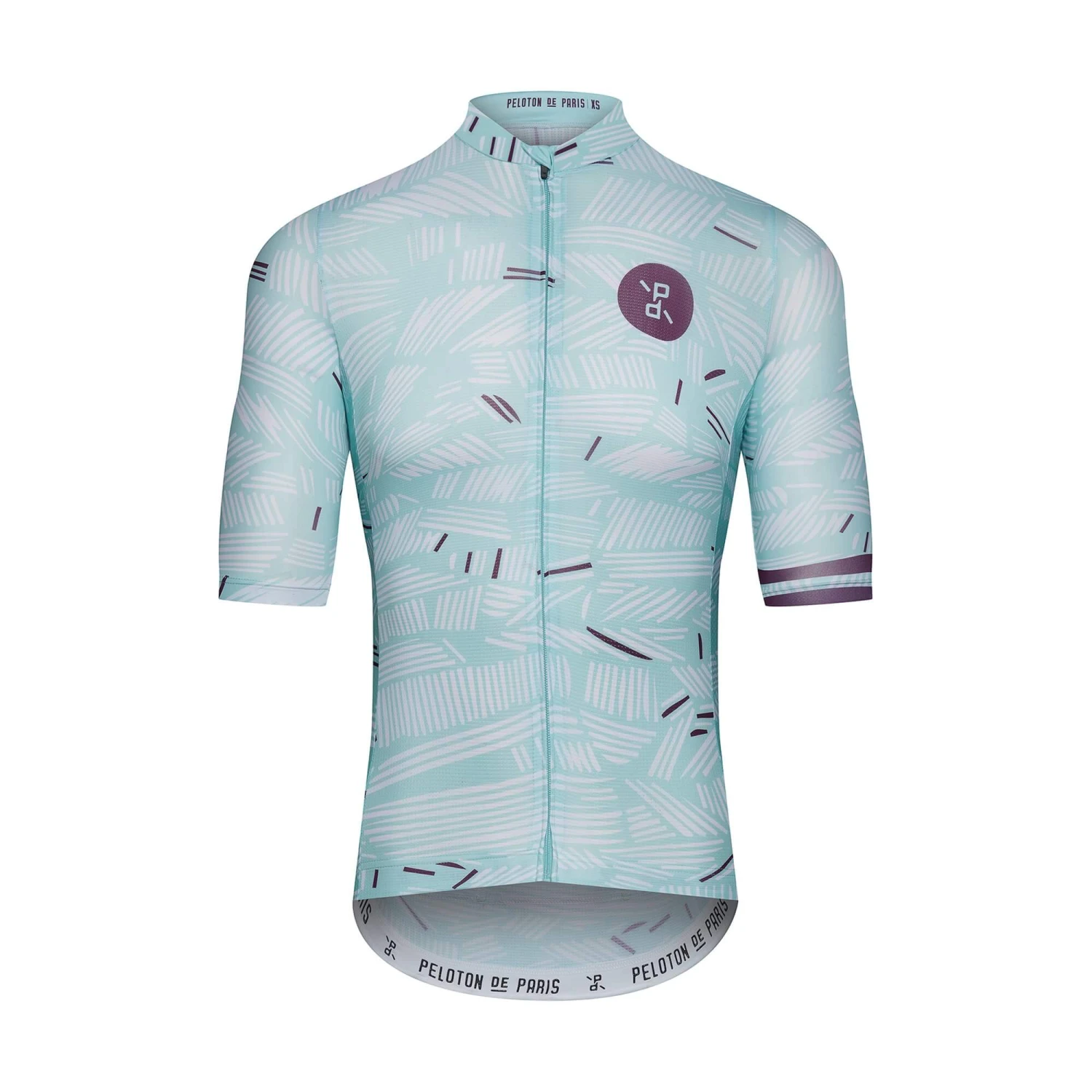 Celeste Scribble Sprinteur Men's Jersey 1 Celeste Scribble Sprinteur Men's Jersey