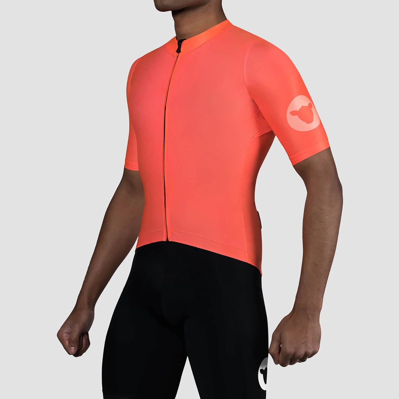 Neon Orange Team Men's Jersey 2 Neon Orange Team Men's Jersey – Image 2